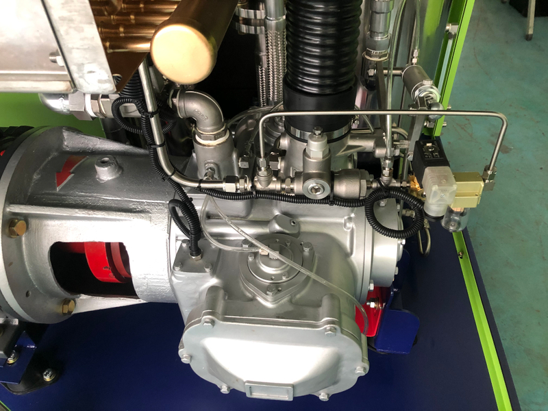18kw 8bar 10bar minyak bebas vortex air kompresor udara yang dilumasi