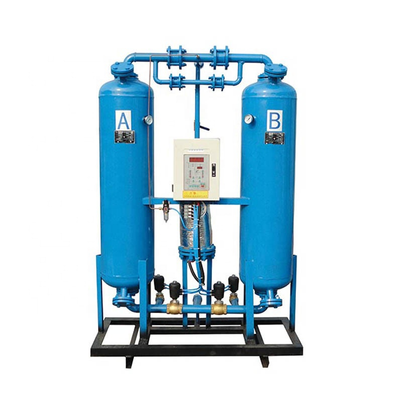 90kw heat exchanger integral Screw Compressor Built-in Dryer