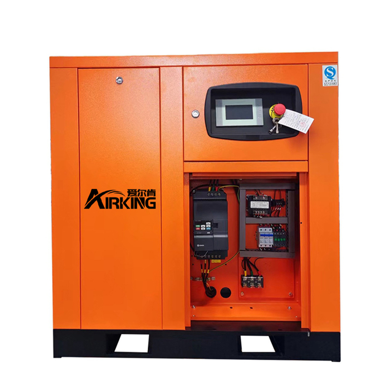 22KW 220V 415V 50HZ 60HZ 3PH Kecepatan Tetap Plus Kecepatan Variabel Dua Metode VFD Rotary Air Compressor 