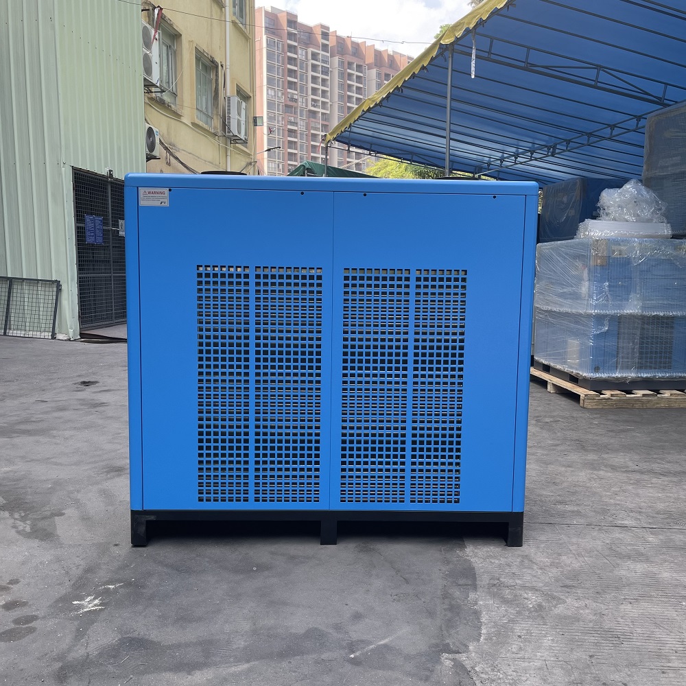 8bar berpendingin udara kemurnian tinggi Screw Compressor Built-in Dryer