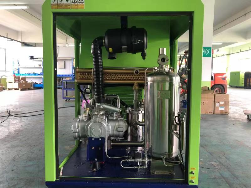 18kw 8bar 10bar minyak bebas vortex air kompresor udara yang dilumasi